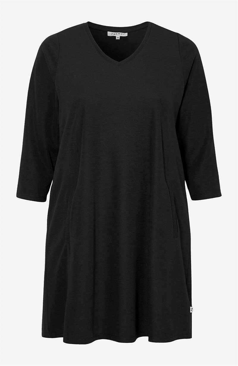 Product Image for V-ringad tunika med fickor Dayana